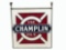 1930S CHAMPLIN OILS PORCELAIN SIGN