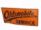 1930S OLDSMOBILE SERVICE PORCELAIN SIGN