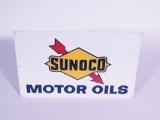 1960S SUNOCO MOTOR OILS TIN SIGN