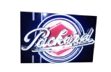 1930S-40S PACKARD AUTOMOBILES NEON PORCELAIN SIGN