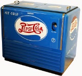 CIRCA 1940S PEPSI-COLA GENERAL ELECTRIC BOTTLE COOLER