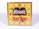 1960S MASON'S ROOT BEER LIGHT-UP CLOCK