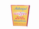 1950S WHIZZER BICYCLES TIN FLANGE SIGN