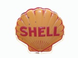 1930S SHELL OIL NEON PORCELAIN THREE-DIMENSIONAL SIGN