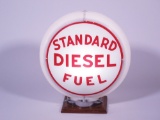 LATE 1940S STANDARD DIESEL FUEL GAS PUMP GLOBE