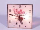 1960 WELLER TOOLS LIGHT-UP CLOCK