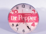 1940S-50S DR PEPPER LIGHT-UP CLOCK