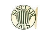 1920S-30S SINCLAIR OILS TIN FLANGE SIGN
