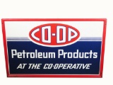 1930S CO-OP PETROLEUM PRODUCTS TIN SIGN