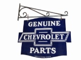 1930S GENUINE CHEVROLET PARTS PORCELAIN SIGN