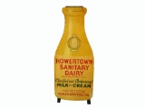 1930S HOWERTOWN SANITARY DAIRY TIN SIGN