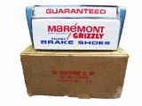 1964 MAREMONT GRIZZLY BRAKE SHOES LIGHT-UP ROTATING SIGN