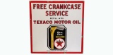 1930S VINTAGE TEXACO MOTOR OIL SIGN