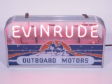 1940S EVINRUDE OUTBOARD MOTORS NEON COUNTERTOP SIGN