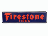 CIRCA 1930S-40S FIRESTONE TIRES PORCELAIN SIGN