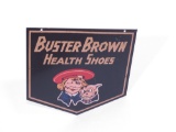 1930S BUSTER BROWN HEALTH SHOES TIN SIGN