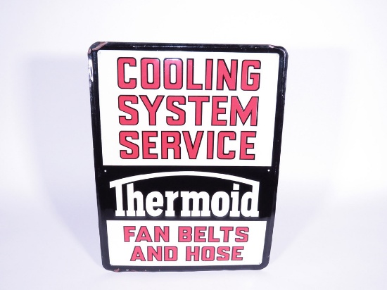 1950S THERMOID COOLING SYSTEM SERVICE TIN SIGN
