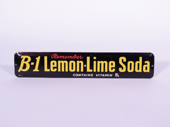 B-1 LEMON-LIME SODA TIN SIGN