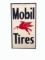 CIRCA 1940S-50S MOBIL TIRES TIN SIGN