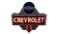 1930S CHEVROLET AUTOMOBILES NEON PORCELAIN SIGN