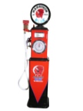 1931 MARATHON GASOLINE BENNETT CLOCK-FACE GAS PUMP