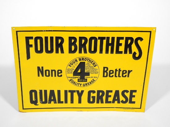 1920S-30S FOUR BROTHERS EMBOSSED TIN SIGN