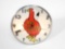 EARLY 1950S RED GOOSE SHOES LIGHT-UP CLOCK