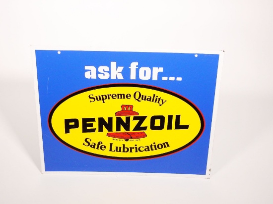 VINTAGE PENNZOIL MOTOR OIL TIN SIGN