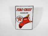 1948 TEXACO FIRE CHIEF GASOLINE PORCELAIN SIGN