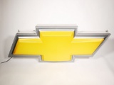 VINTAGE CHEVROLET AUTOMOBILES THREE-DIMENSIONAL LIGHT-UP SIGN