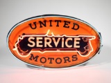 1930S UNITED MOTORS SERVICE NEON PORCELAIN SIGN
