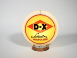 1950S DIAMOND D-X LUBRICATING GASOLINE GAS PUMP GLOBE