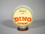 LATE 1950S-EARLY '60S DINO SUPREME GASOLINE GAS PUMP GLOBE