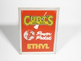 1950S CURT'S OIL COMPANY TIN SIGN