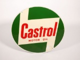 CIRCA 1960S CASTROL MOTOR OIL EMBOSSED TIN SIGN