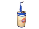 1920S GULF OIL HAND-CRANK OIL LUBESTER