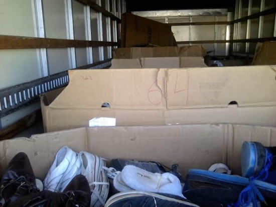 1 pallet of Used Shoes Men,Women and children