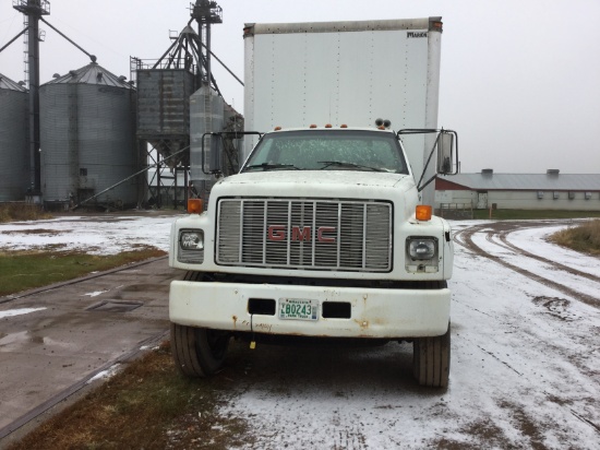 1991 GMC Box Truck - Not Running