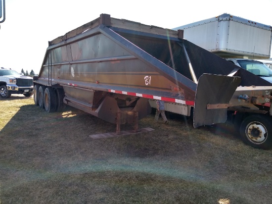 1975 Belly Dump Tri Axle