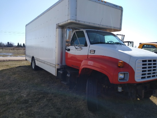 GMC C5500 Parts or Storage Truck No title
