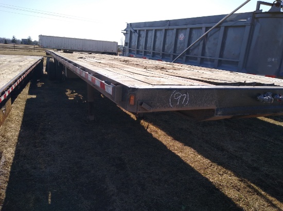 1997 Flat Bed Semi Trailer 68b