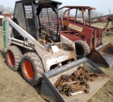 Bobcat 642B  - chains in bucket not included