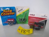 Lot of Track Case, Farm Country Sprayer, John Deere model 1600A Mower Conditioner