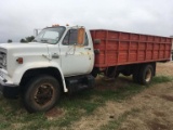 1977 GMC Wheat Truck w/18 ft. steel grain bed & hoist