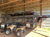 20 ft. x 6’8” Gooseneck Stock Trailer, Full Top