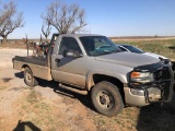 2005 GMC 3500 4WD Pickup, Flatbed