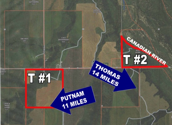 235 Ac. Dewey Co. Farm & Grassland and Minerals