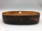 Shaker wooden oval box