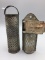 Lot of two antique Nutmeg Graters