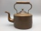 2 early copper tea kettles